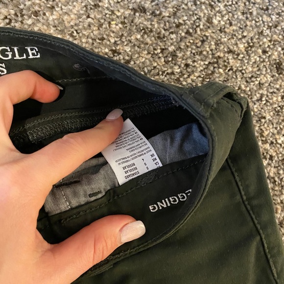 American eagle dark green Jeggings - Picture 4 of 4